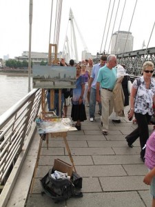 on_hungerford_bridge